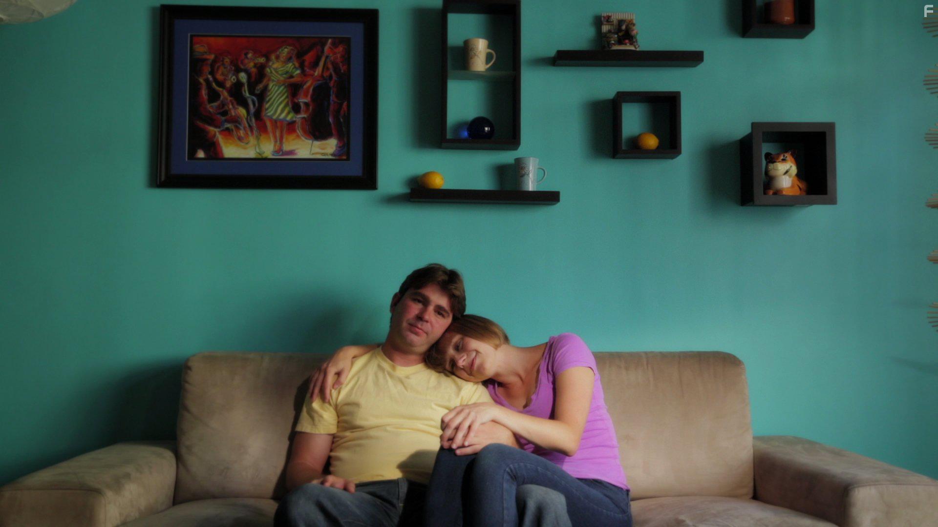 Amy Vorpahl and Trevor St. John David in The Worst Year of My Life (2015)