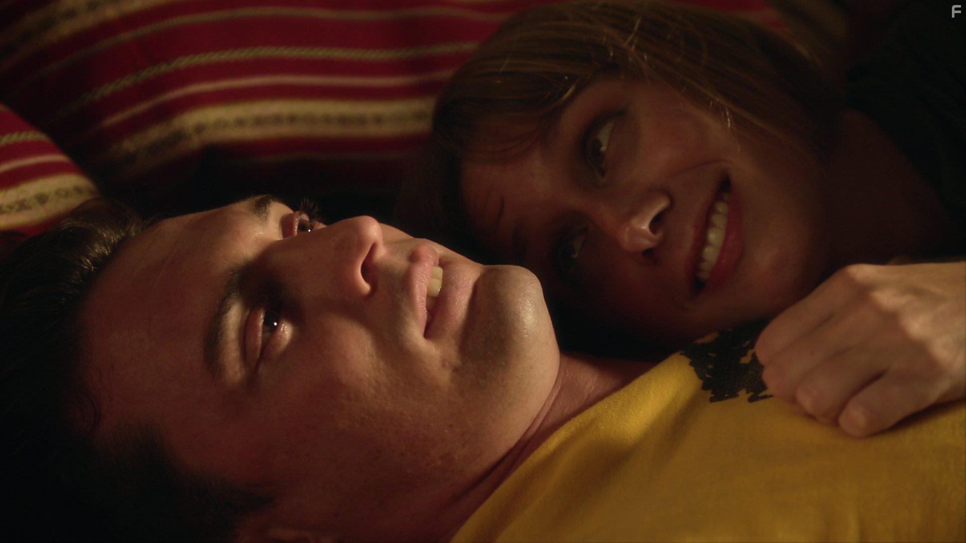 Nicholas Tucci and Amy Vorpahl in The Worst Year of My Life (2015)