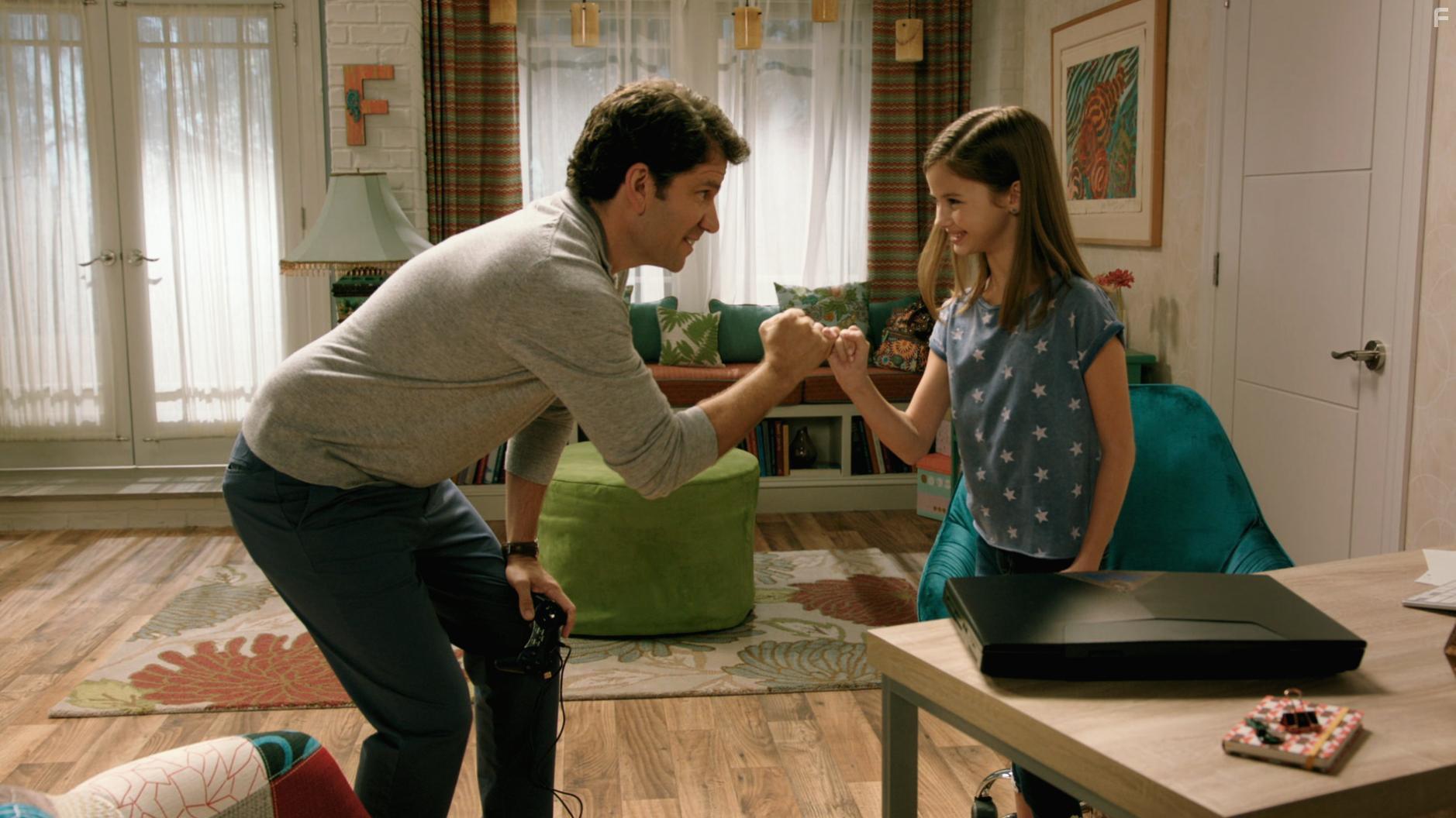 Michael Laurino and Sophia Forest in I am Frankie (2017)