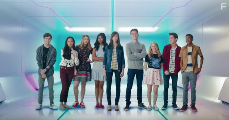 Jayce Mroz, Alex Hook, Nicole Alyse Nelson, Armani Barrett, Uriel Baldesco, and Mohana Krishnan in I am Frankie (2017)