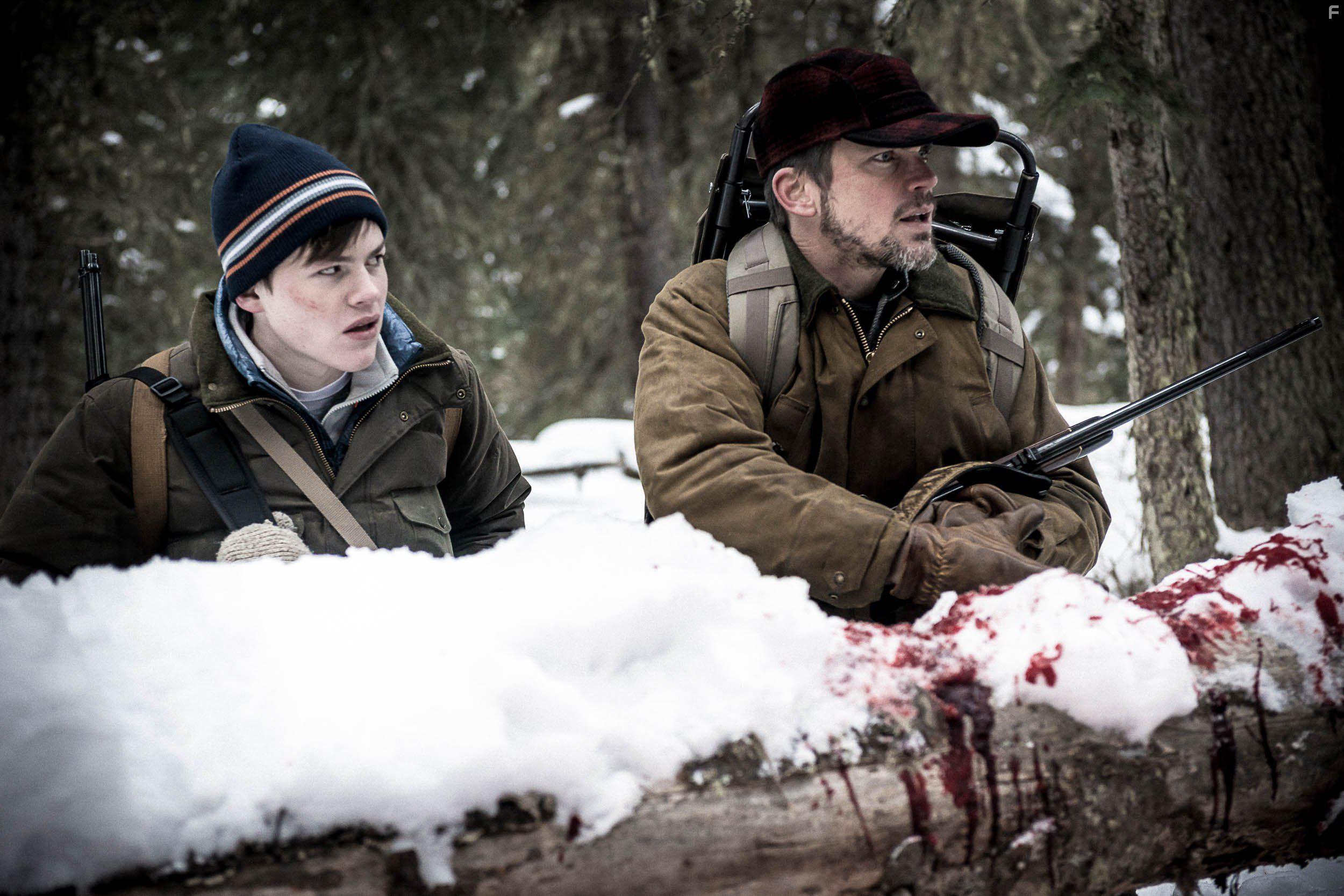 Matt Bomer and Josh Wiggins in Walking Out (2017)