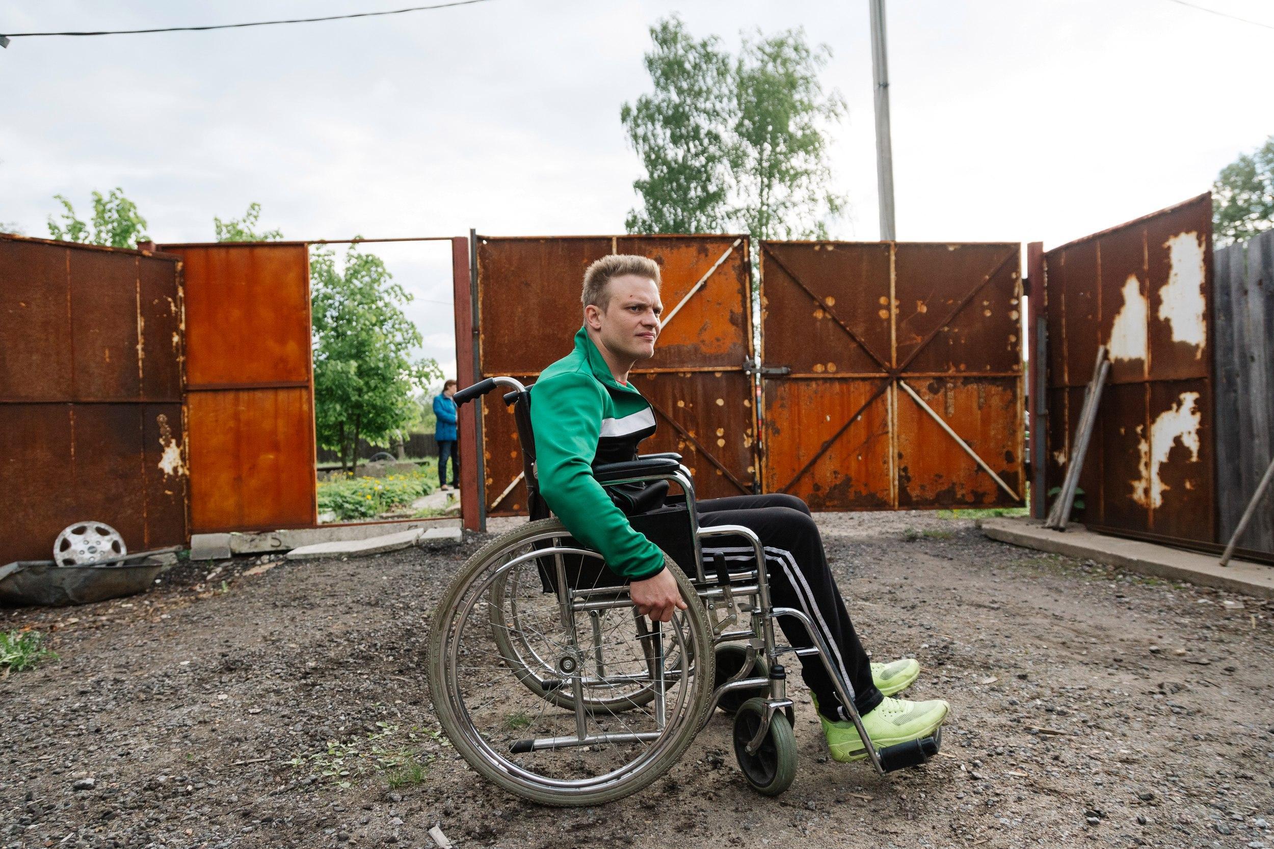 Как Витька Чеснок вез Леху Штыря в дом инвалидов #25