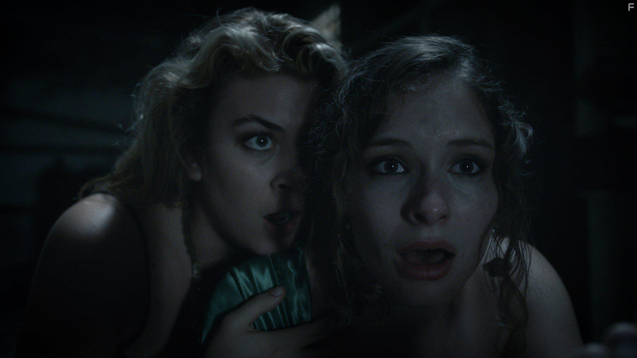 Katie Folger and Olivia Grace Applegate in The Honor Farm (2017)