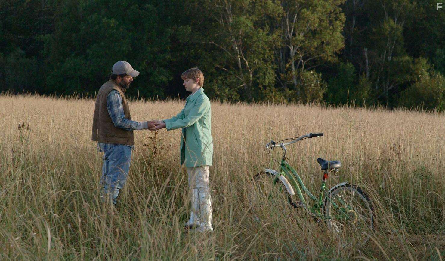 Tim Rozon and Julia Sarah Stone in Unearthing (2015)