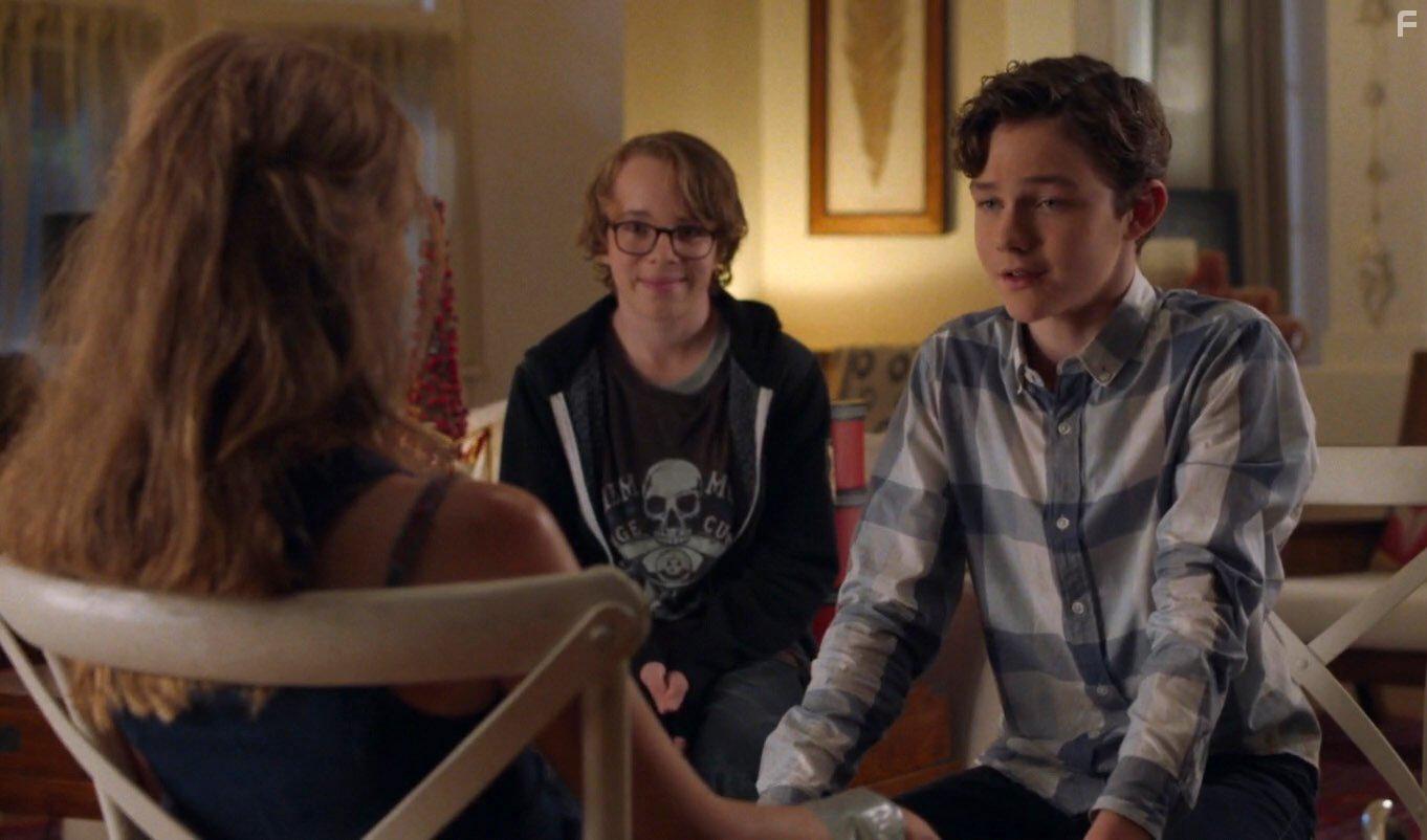 Ed Oxenbould, Olivia DeJonge, and Levi Miller in Better Watch Out (2016)