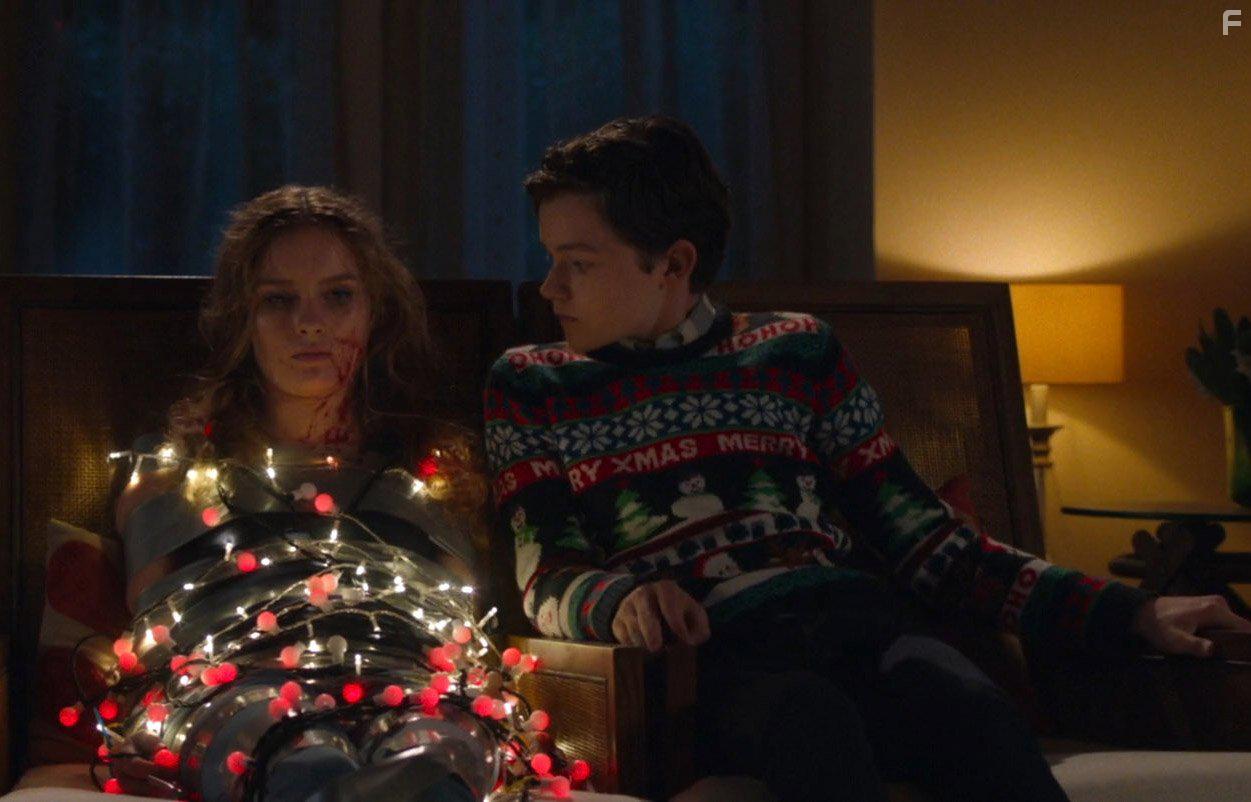 Olivia DeJonge and Levi Miller in Better Watch Out (2016)