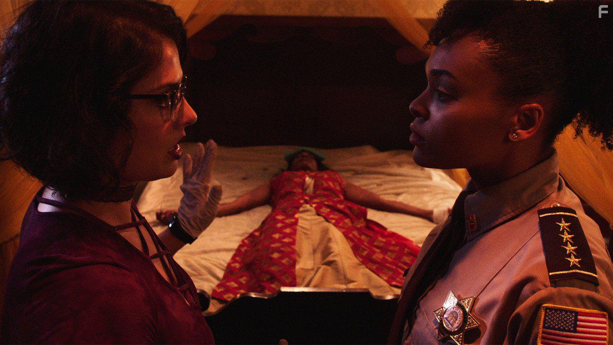 Robinne Lee, Demetria McKinney, and Tatiana Zappardino in Superstition (2017)