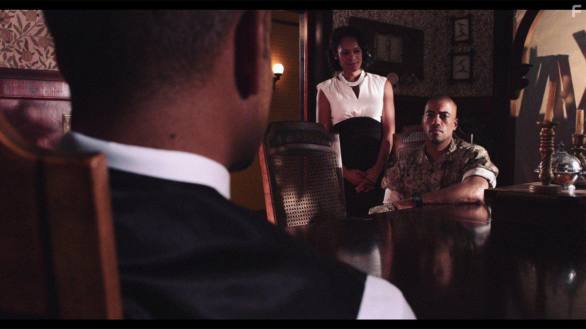 Mario Van Peebles, Robinne Lee, and Brad James in Superstition (2017)