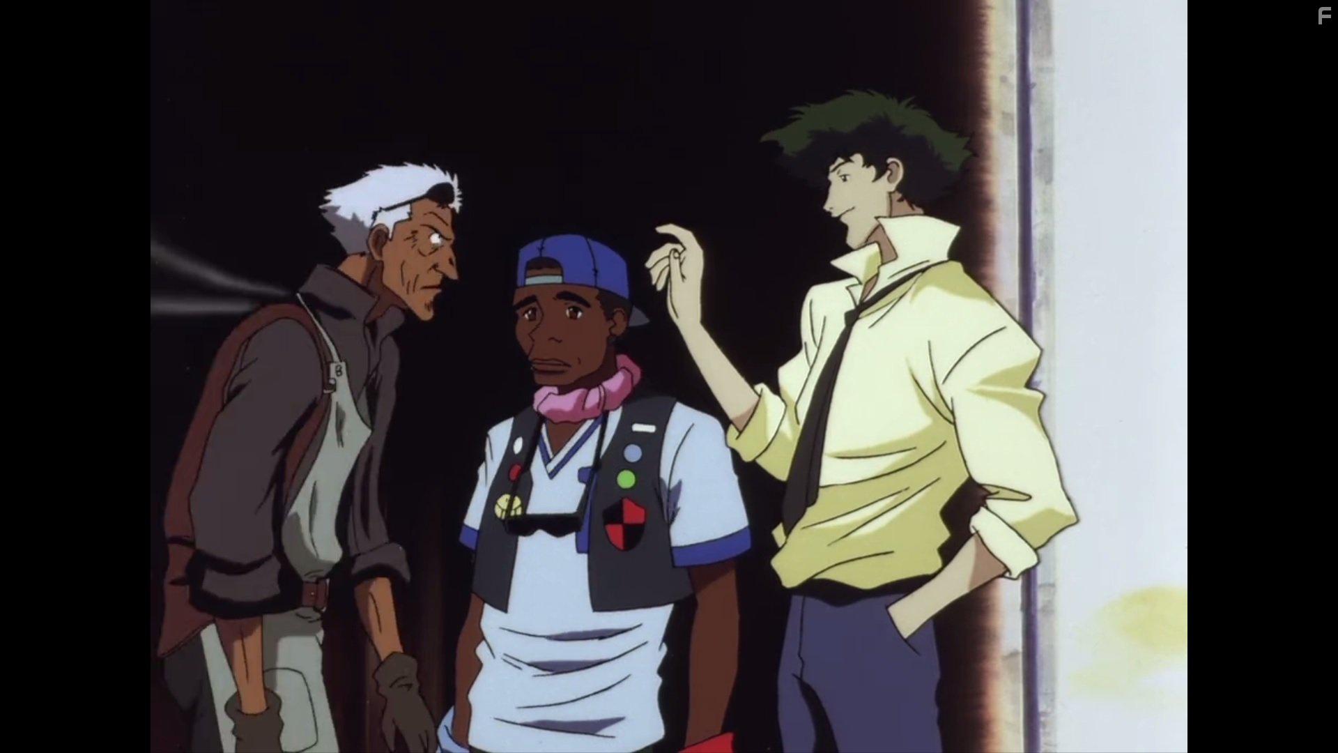 Steve Blum and Kichi Yamadera in Kaubi bibappu (1998)