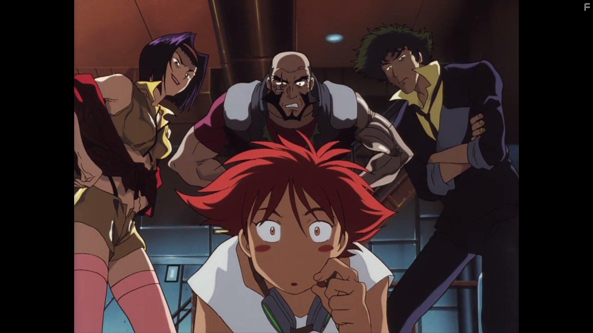 Beau Billingslea, Steve Blum, Melissa Fahn, Wendee Lee, Megumi Hayashibara, Unsh Ishizuka, Aoi Tada, and Kichi Yamadera in Kaubi bibappu (1998)