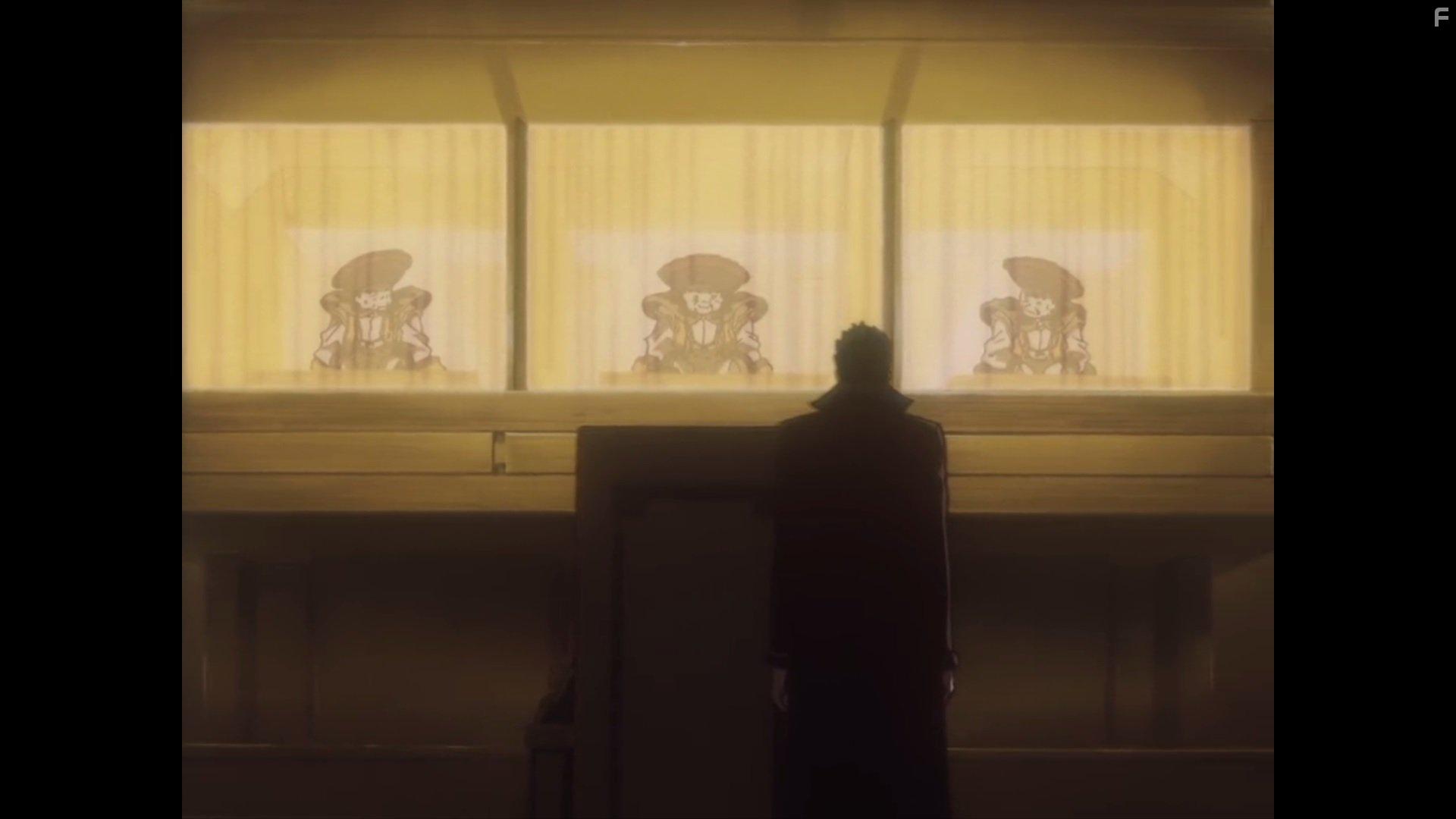 Skip Stellrecht and Norio Wakamoto in Kaubi bibappu (1998)