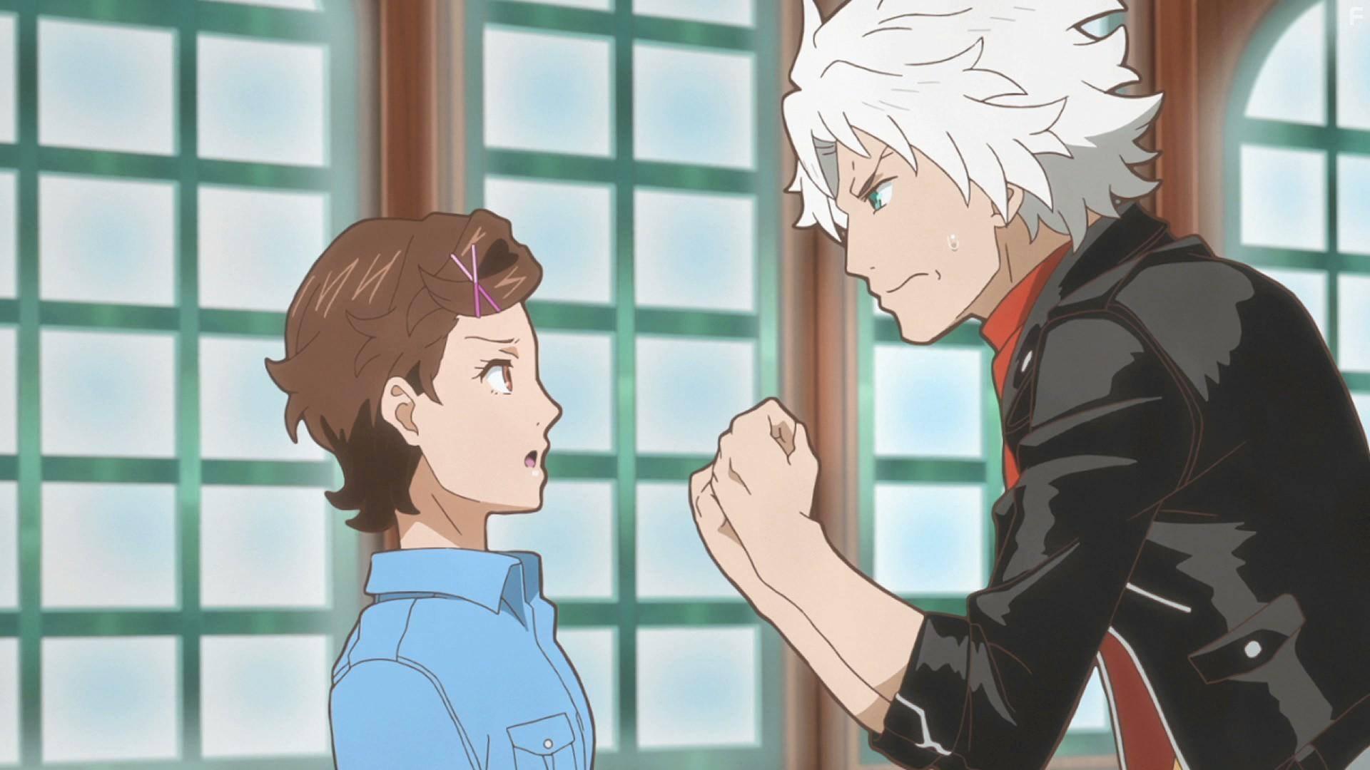 Tomokazu Sugita and Mikako Komatsu in ClassicaLoid (2016)