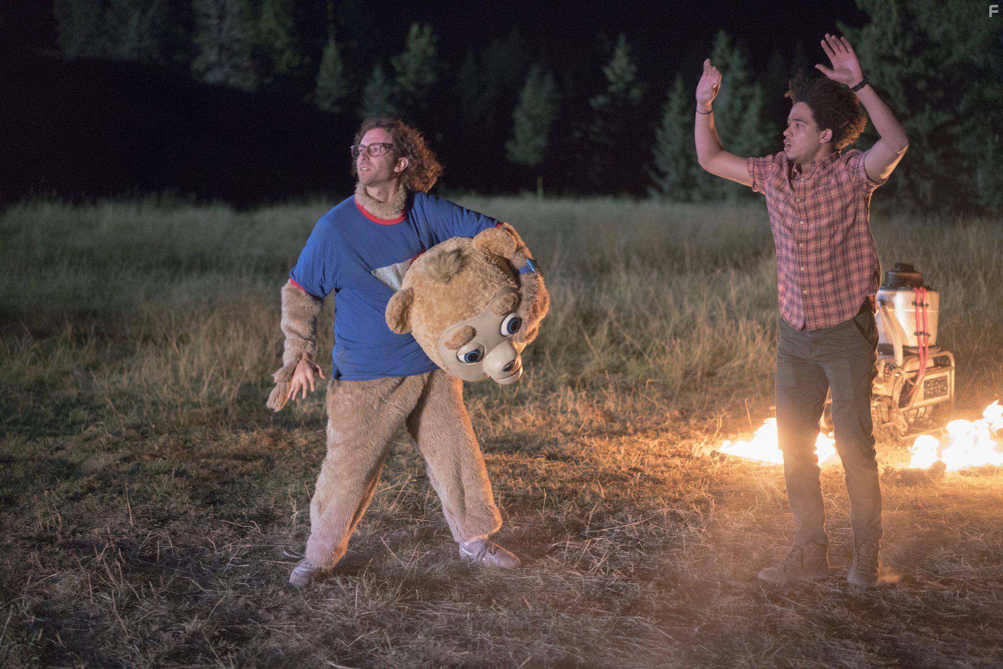 Kyle Mooney and Jorge Lendeborg Jr. in Brigsby Bear (2017)