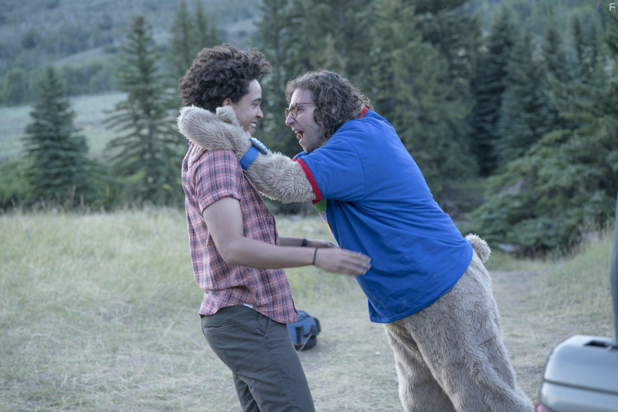Kyle Mooney and Jorge Lendeborg Jr. in Brigsby Bear (2017)