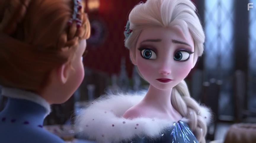 Kristen Bell and Idina Menzel in Olaf's Frozen Adventure (2017)