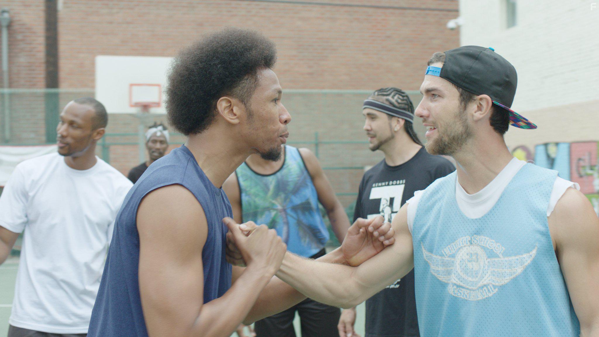 Michael Hardy and Ryan Gunnarson in Slamma Jamma (2017)