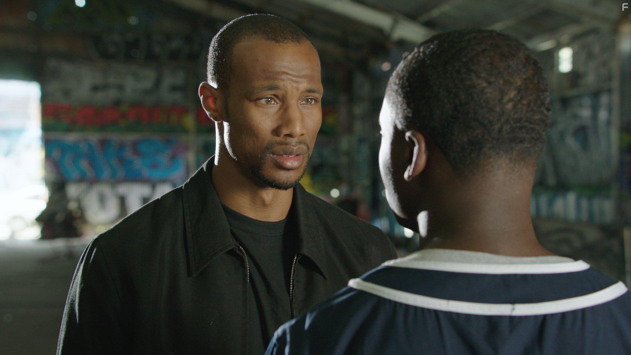 Kelsey Caesar and Chris Staples in Slamma Jamma (2017)