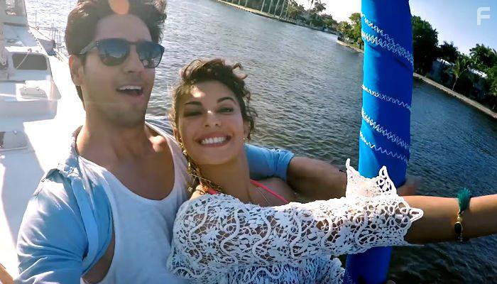 Jacqueline Fernandez and Sidharth Malhotra in A Gentleman (2017)