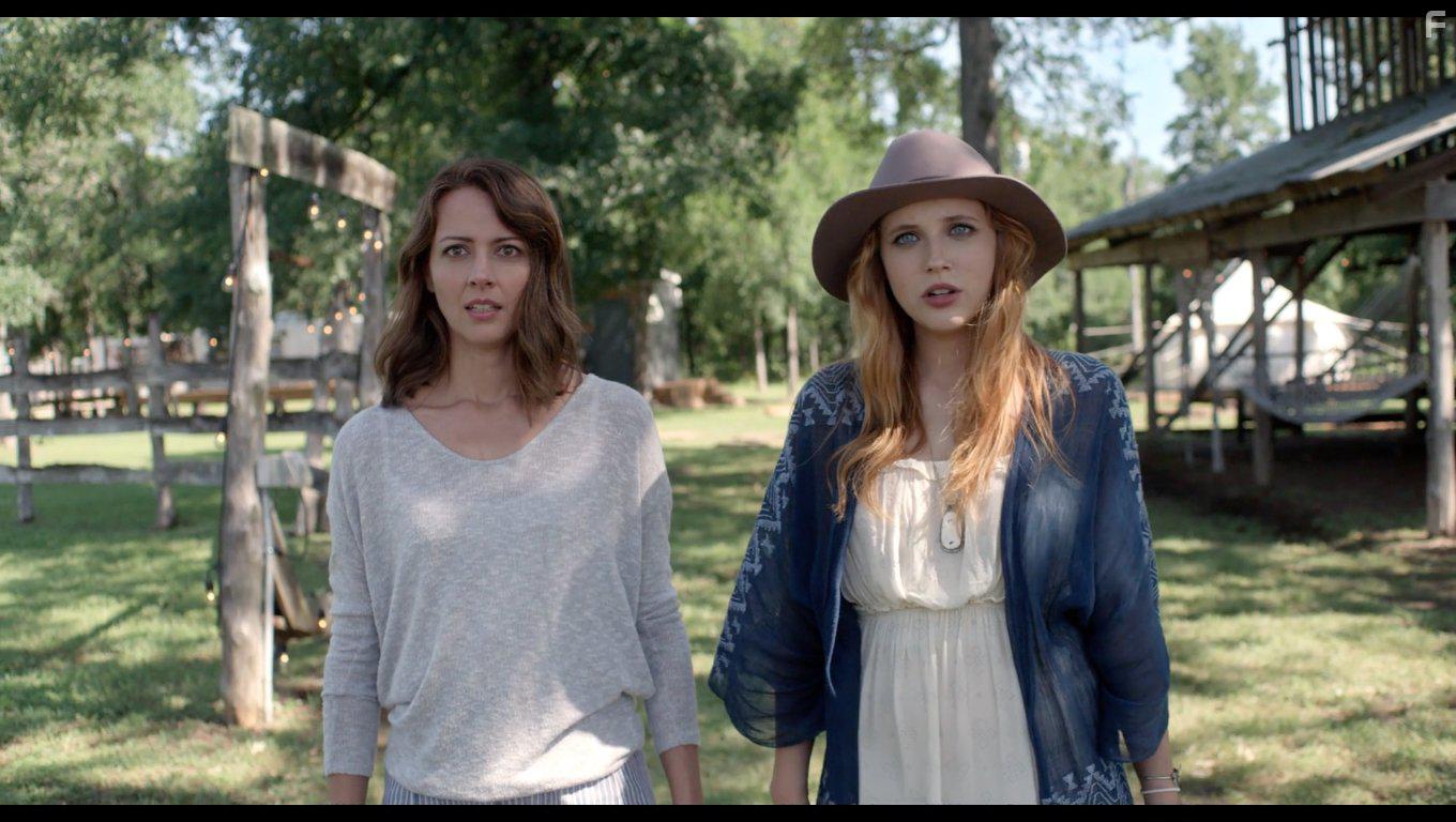 Amy Acker and Nicole Elliott in Amanda & Jack Go Glamping (2017)