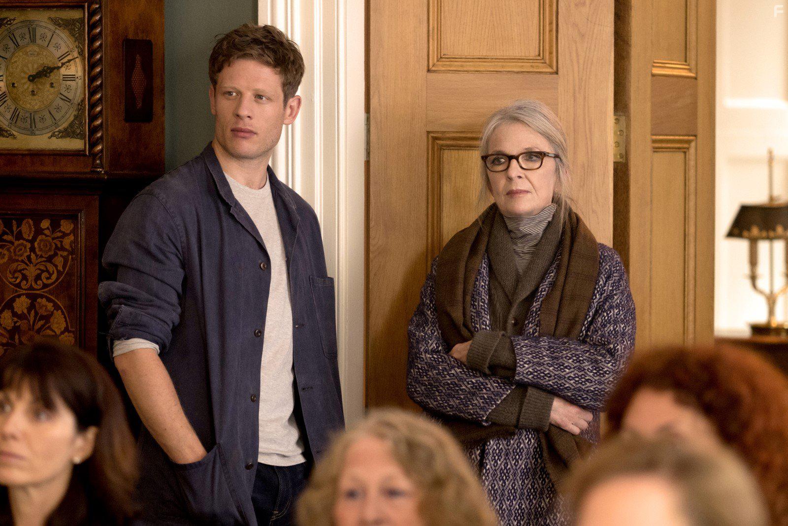 Diane Keaton and James Norton in Hampstead (2017)