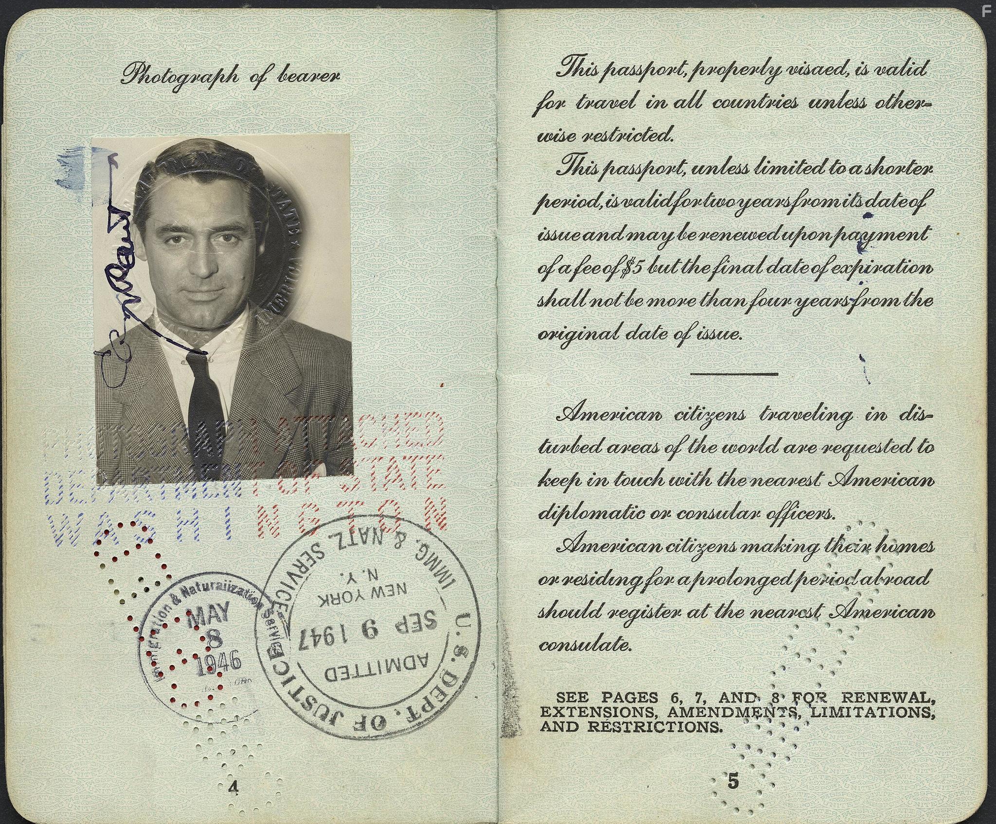 Cary Grant in Becoming Cary Grant (2017)