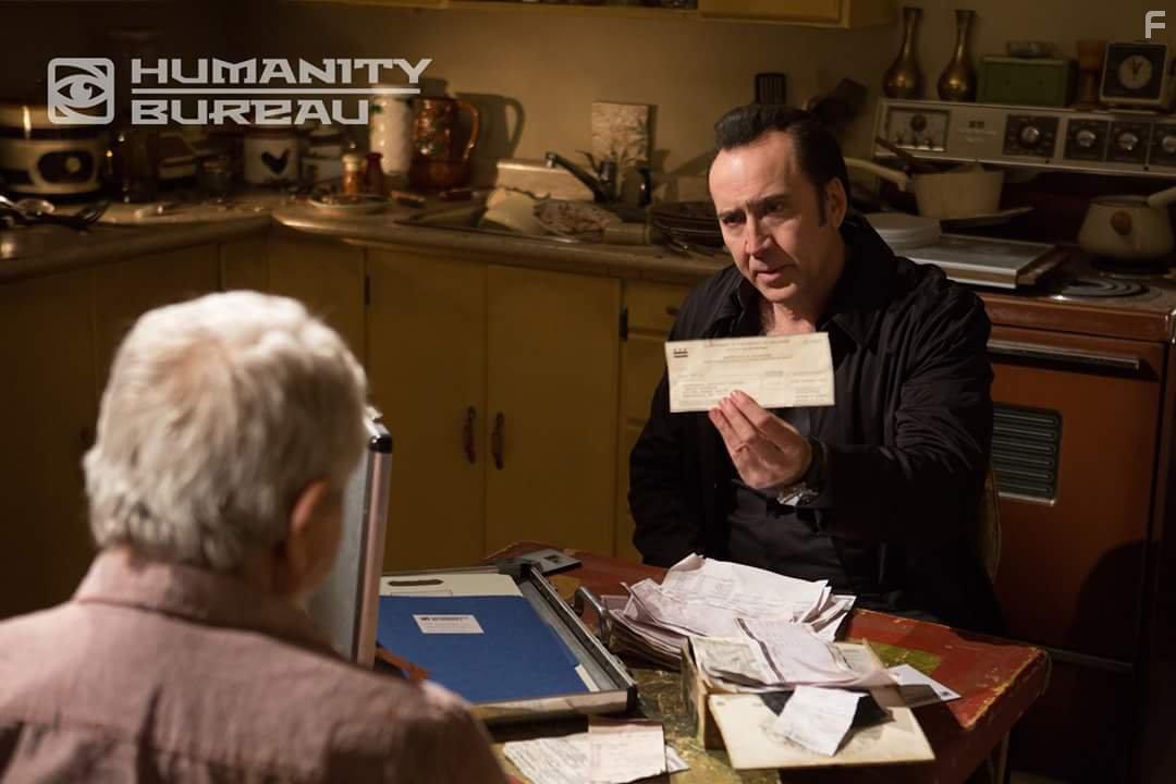 Nicolas Cage in The Humanity Bureau (2017)