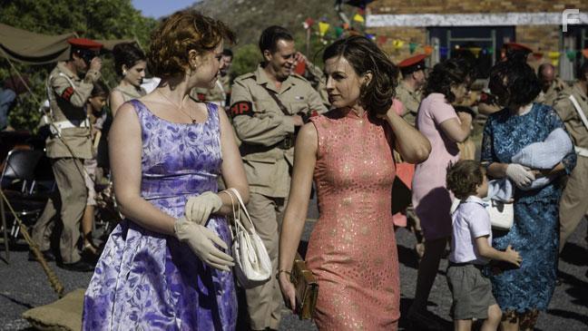 Jessie Buckley and Jessica Raine in The Last Post (2017)