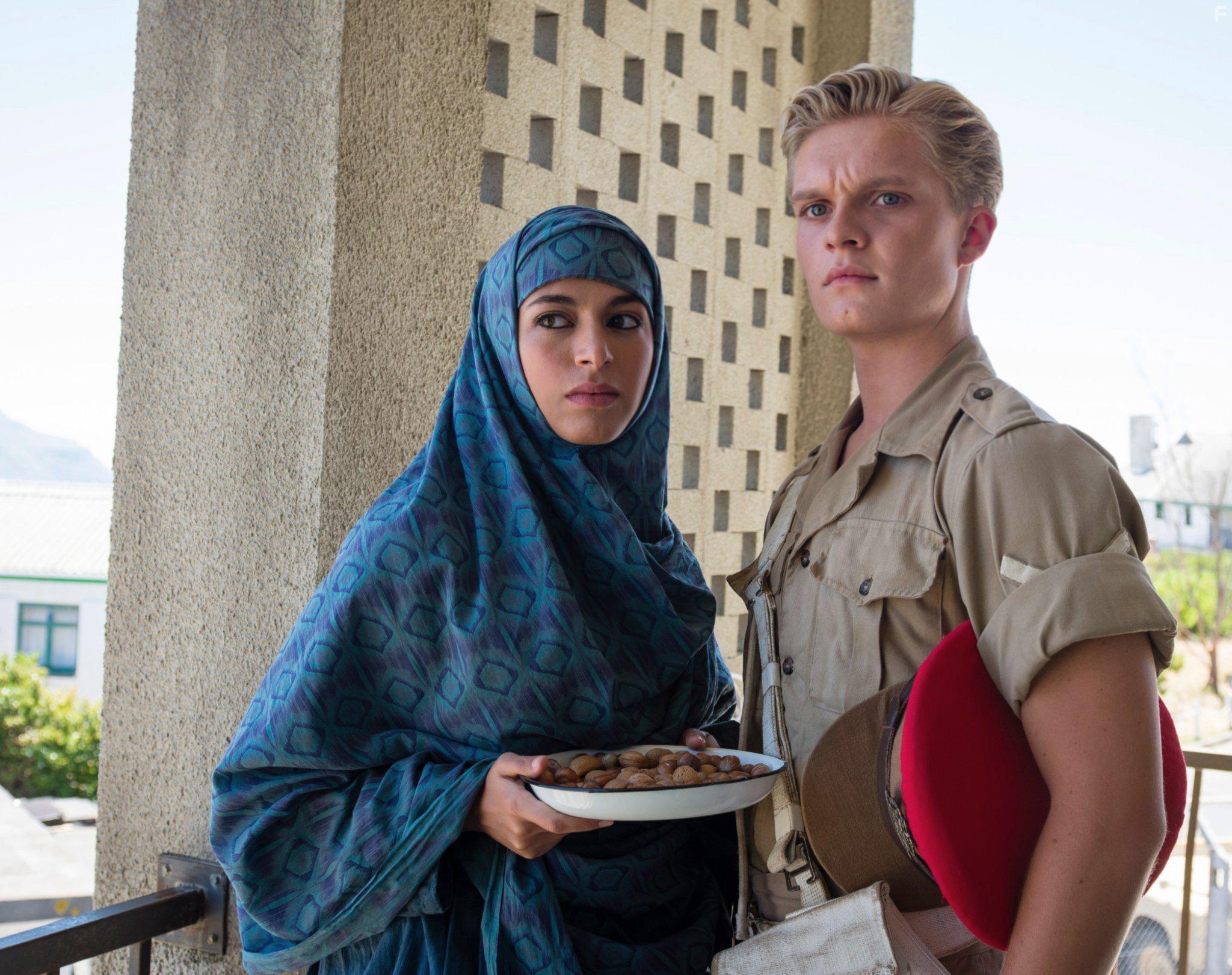 Ouidad Elma and Tom Glynn-Carney in The Last Post (2017)