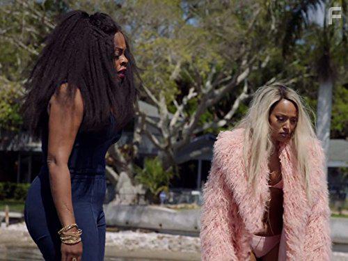 Niecy Nash and Karrueche Tran in Claws (2017)