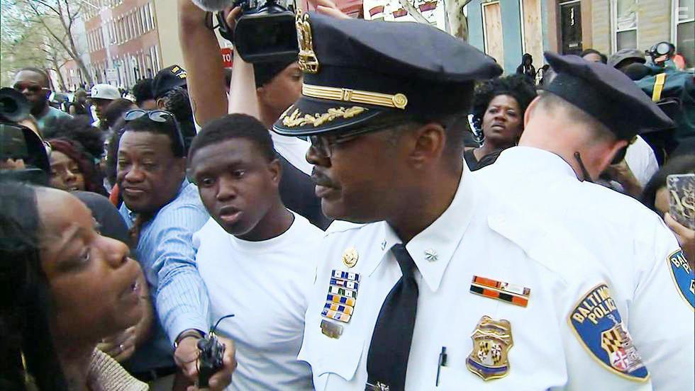 Melvin Russell in Baltimore Rising (2017)