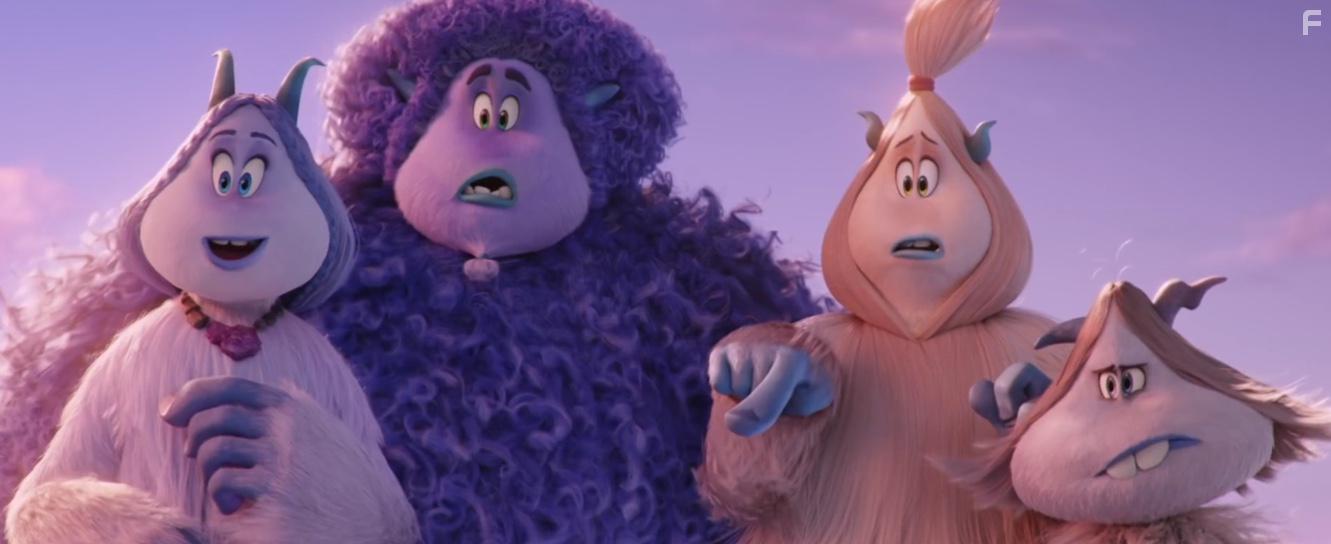 LeBron James, Ely Henry, Gina Rodriguez, and Zendaya in Smallfoot (2018)