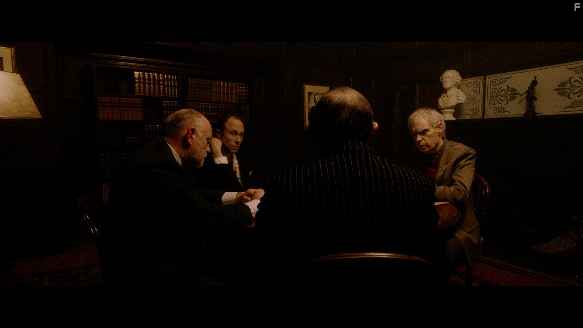 David Bamber, Stephen Schreiber, David Annen, and Philip Gascoyne in Mad to Be Normal (2017)