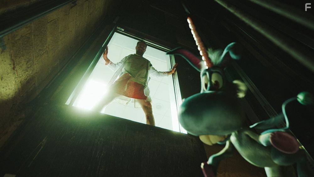 Christopher Meloni and Patton Oswalt in Happy! (2017)