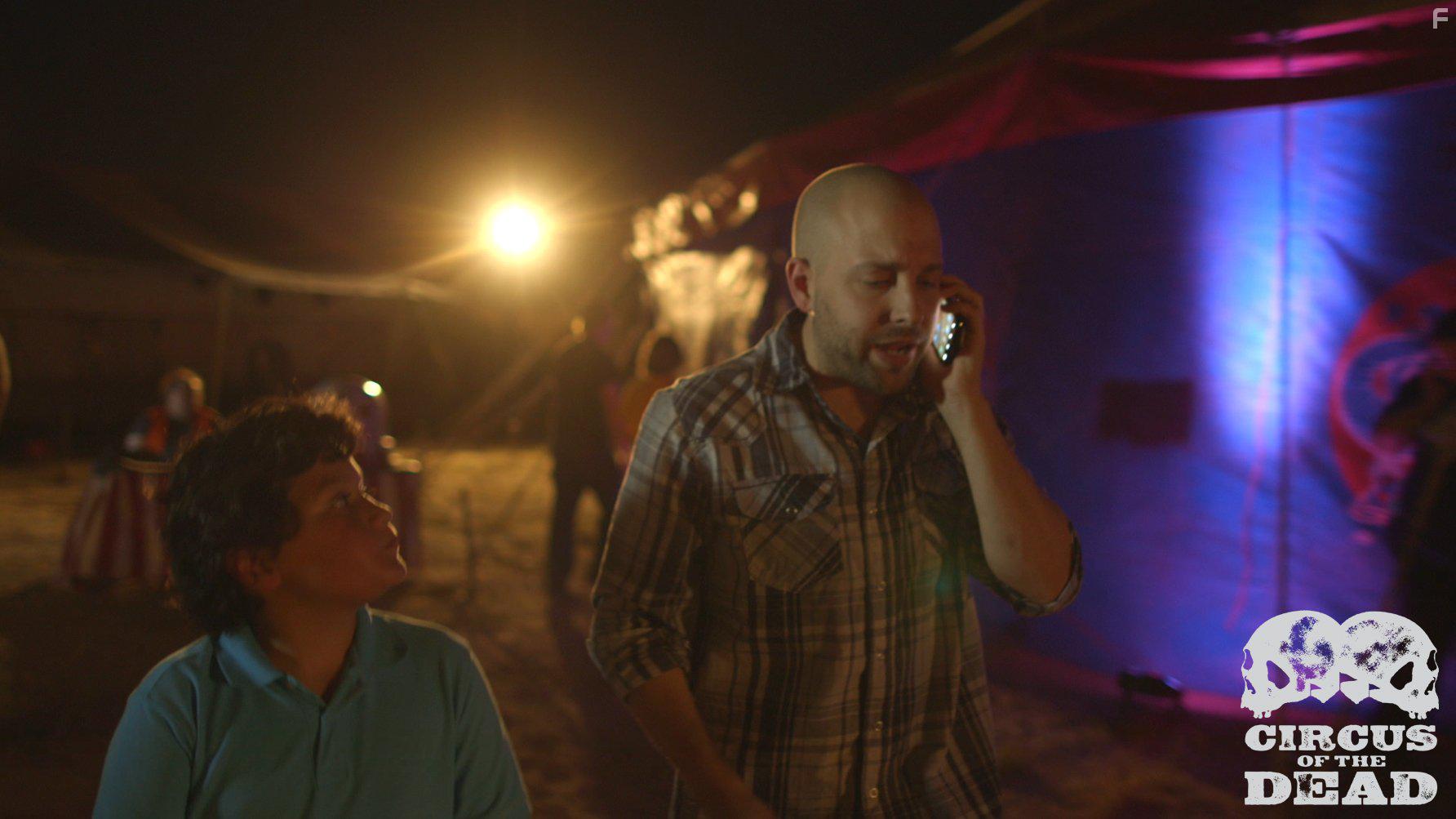 Patrick Ryan and Connor Garcia in Circus of the Dead (2014)