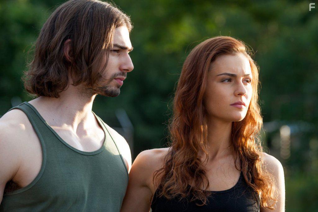 Sophie Skelton and Marcus Vanco in Day of the Dead: Bloodline (2018)