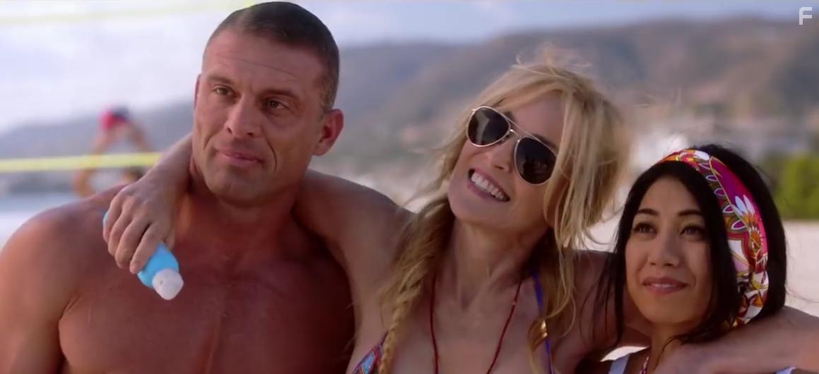 Sharon Stone, Liza Lapira, and Jason Gibson in A Little Something for Your Birthday (2017)