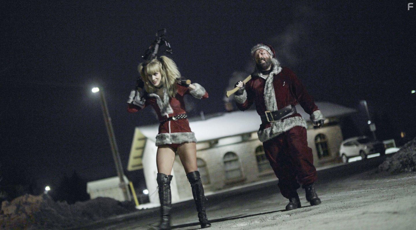 Simon Phillips and Sayla de Goede in Once Upon a Time at Christmas (2017)