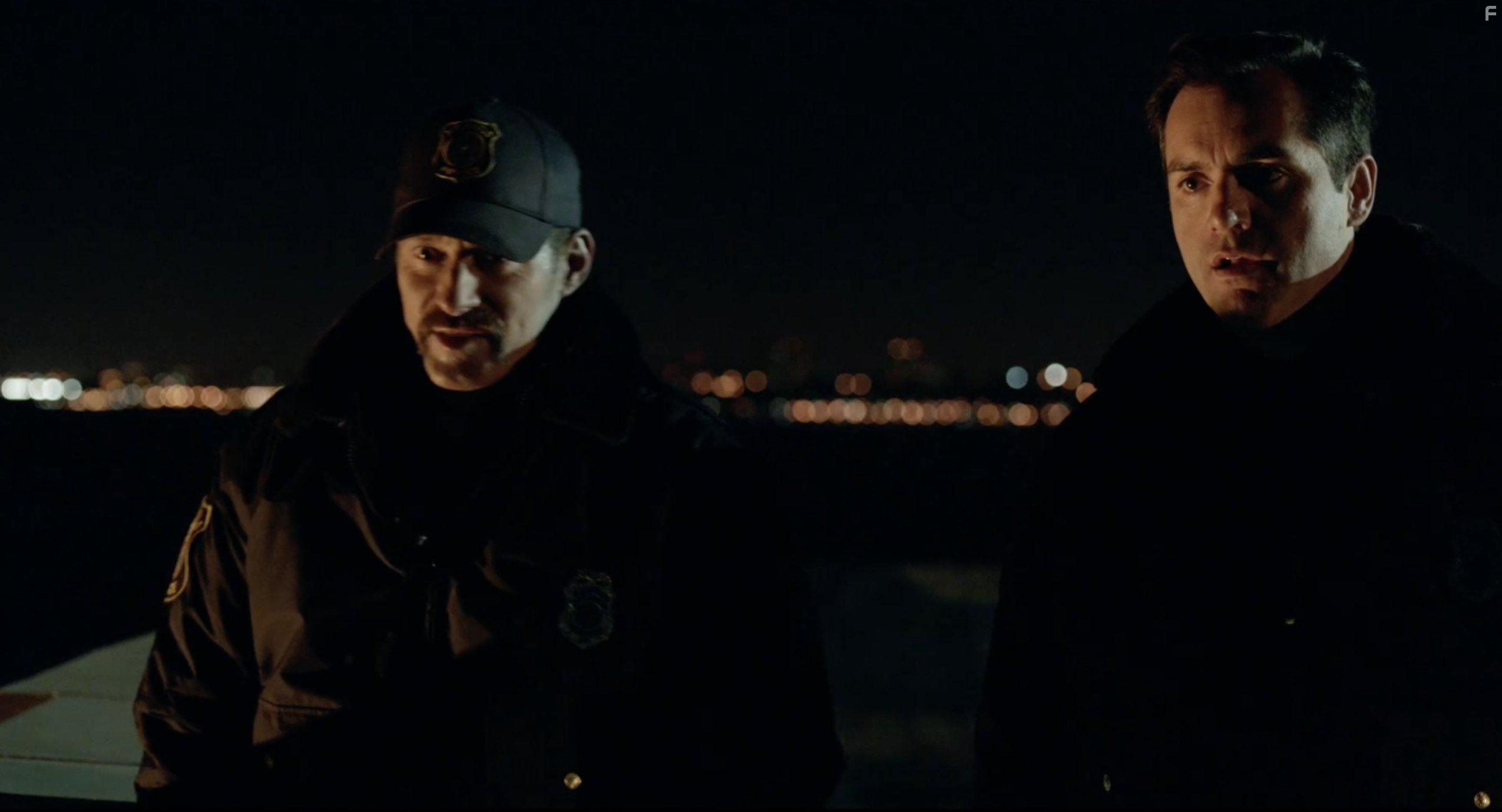 Johnny Messner and Corey Large in The Girl Who Invented Kissing (2017)