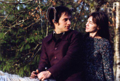 Charlotte Gainsbourg and Gael Garca Bernal in La science des rves (2006)
