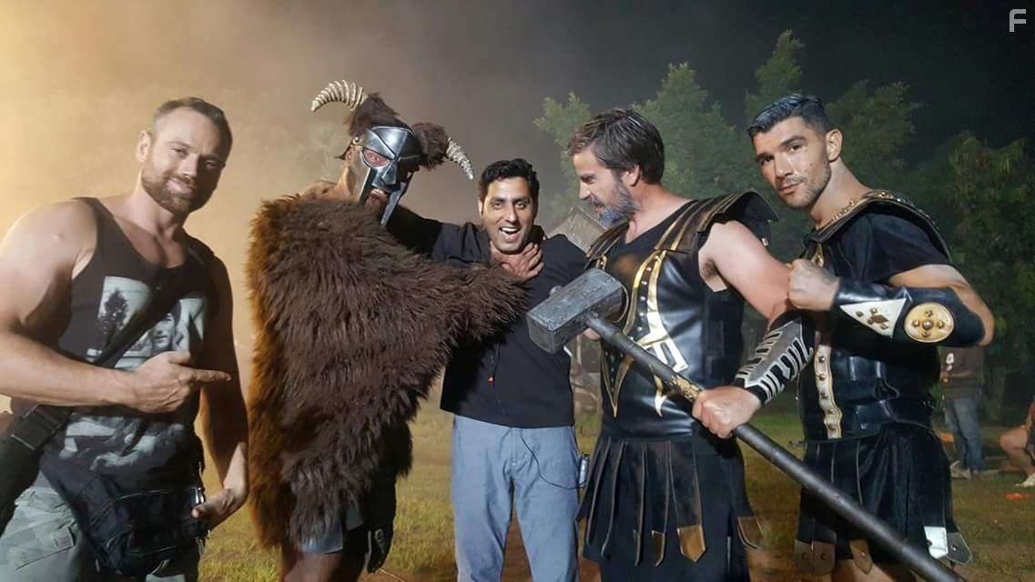Daniel Whyte, Tekin Girgin, David Gray, David Blazejko, and Hachem Hicham in Troy the Odyssey (2017)
