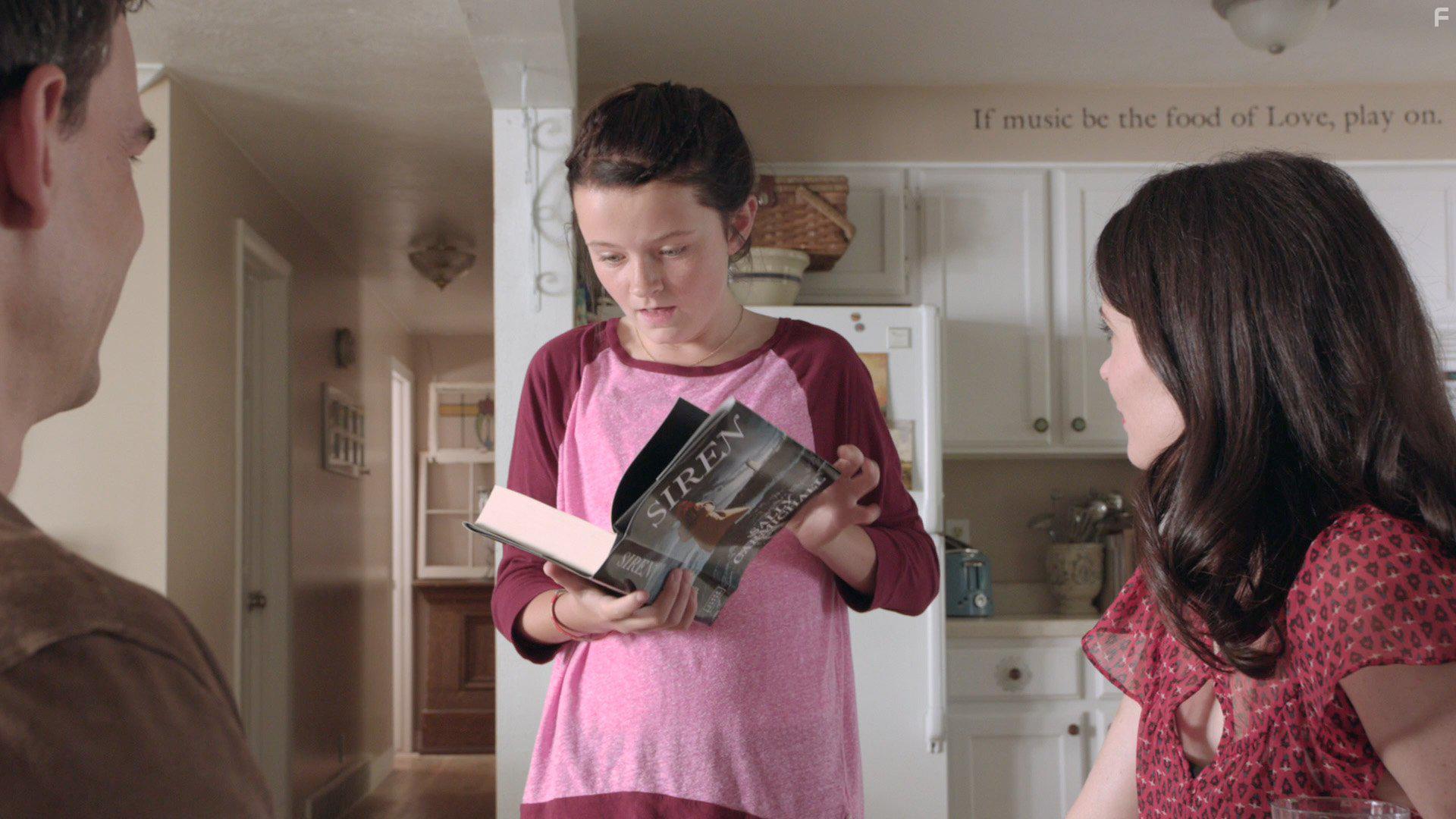 Christopher Gorham, Elizabeth Tulloch, and Andie Nibley in We Love You, Sally Carmichael! (2017)