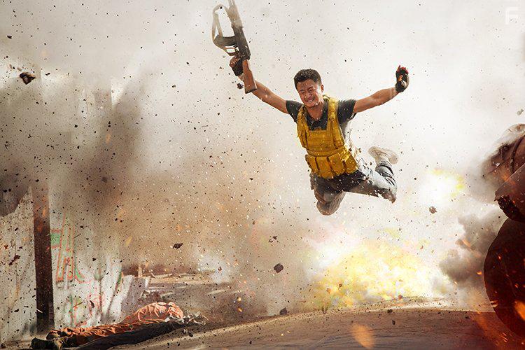 Jing Wu in Zhan lang II (2017)