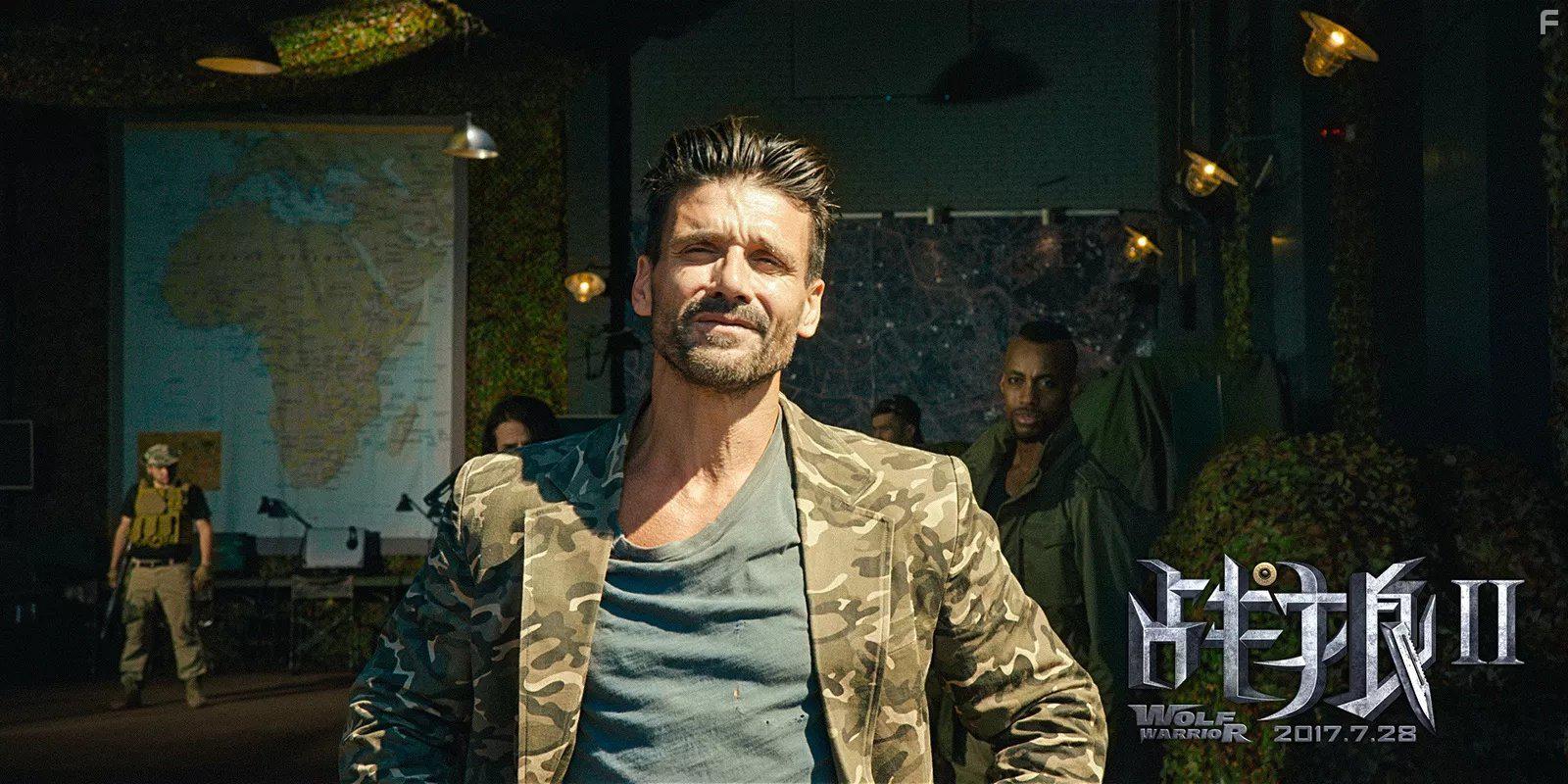 Frank Grillo and Aaron Toney in Zhan lang II (2017)
