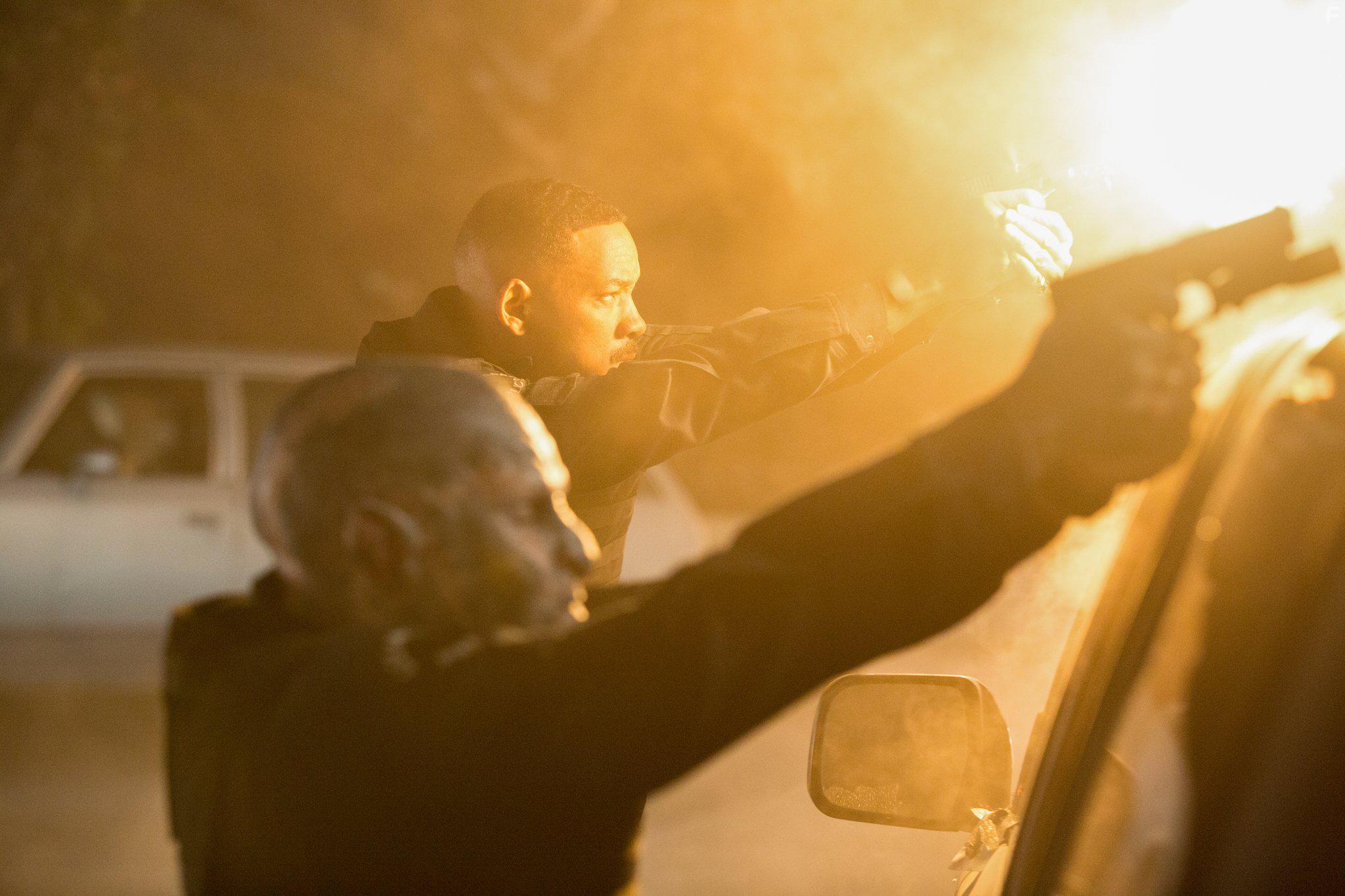 Will Smith and Joel Edgerton in Bright (2017)