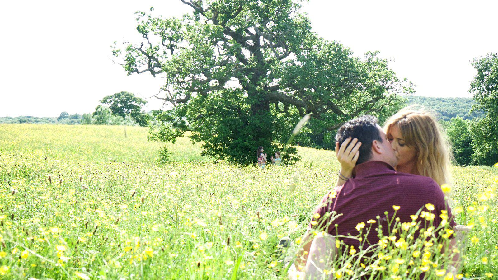 Eve Myles and Bradley Freegard in Keeping Faith (2017)
