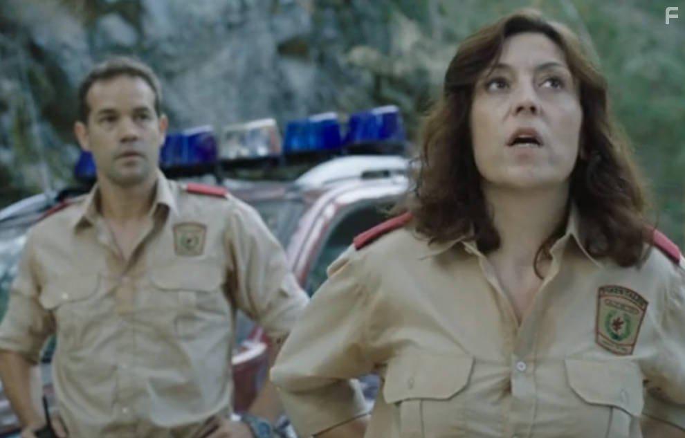 Pepa Aniorte and Juan Dvila in El incidente (2017)