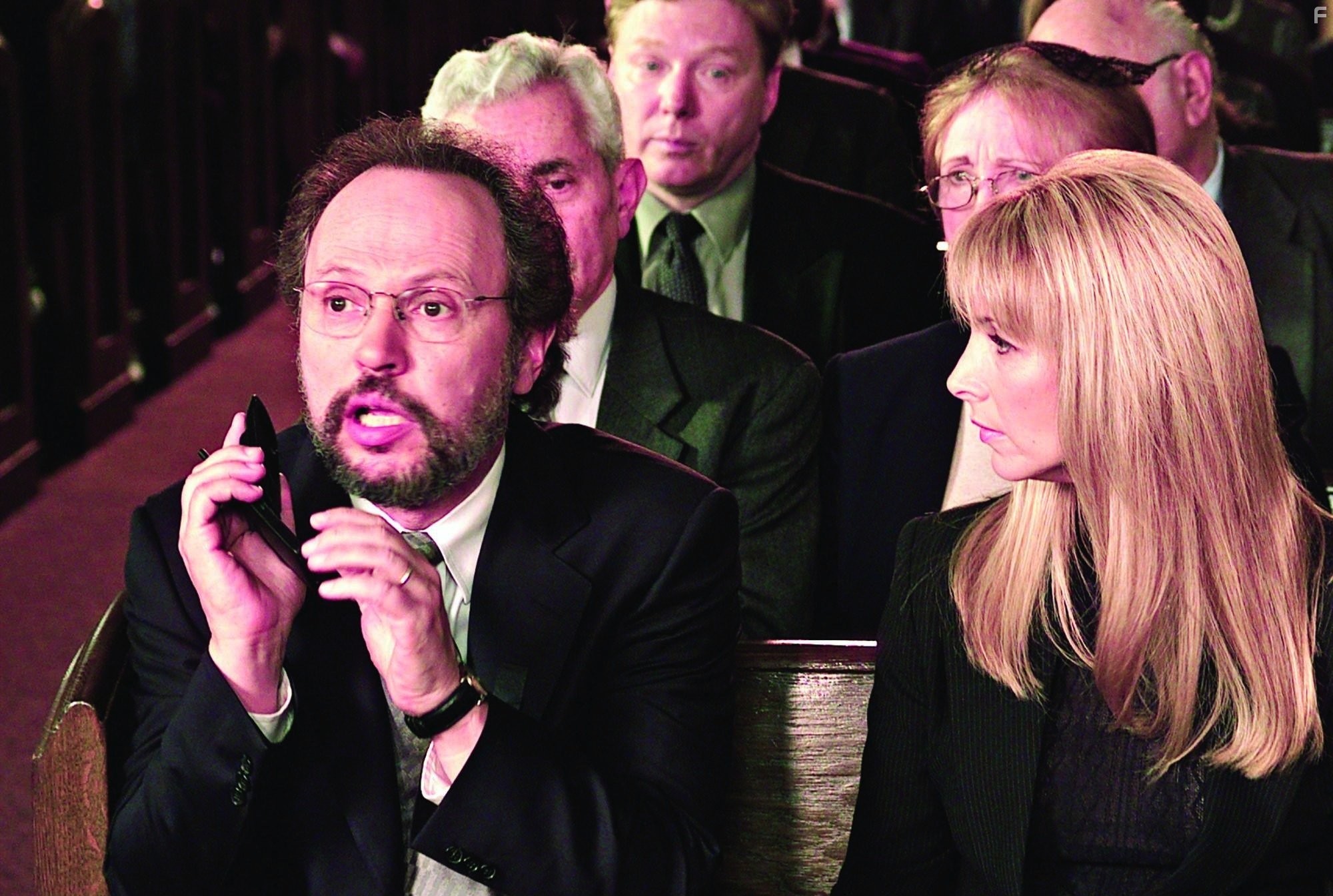 Billy Crystal and Lisa Kudrow in Анализируй это (1999)