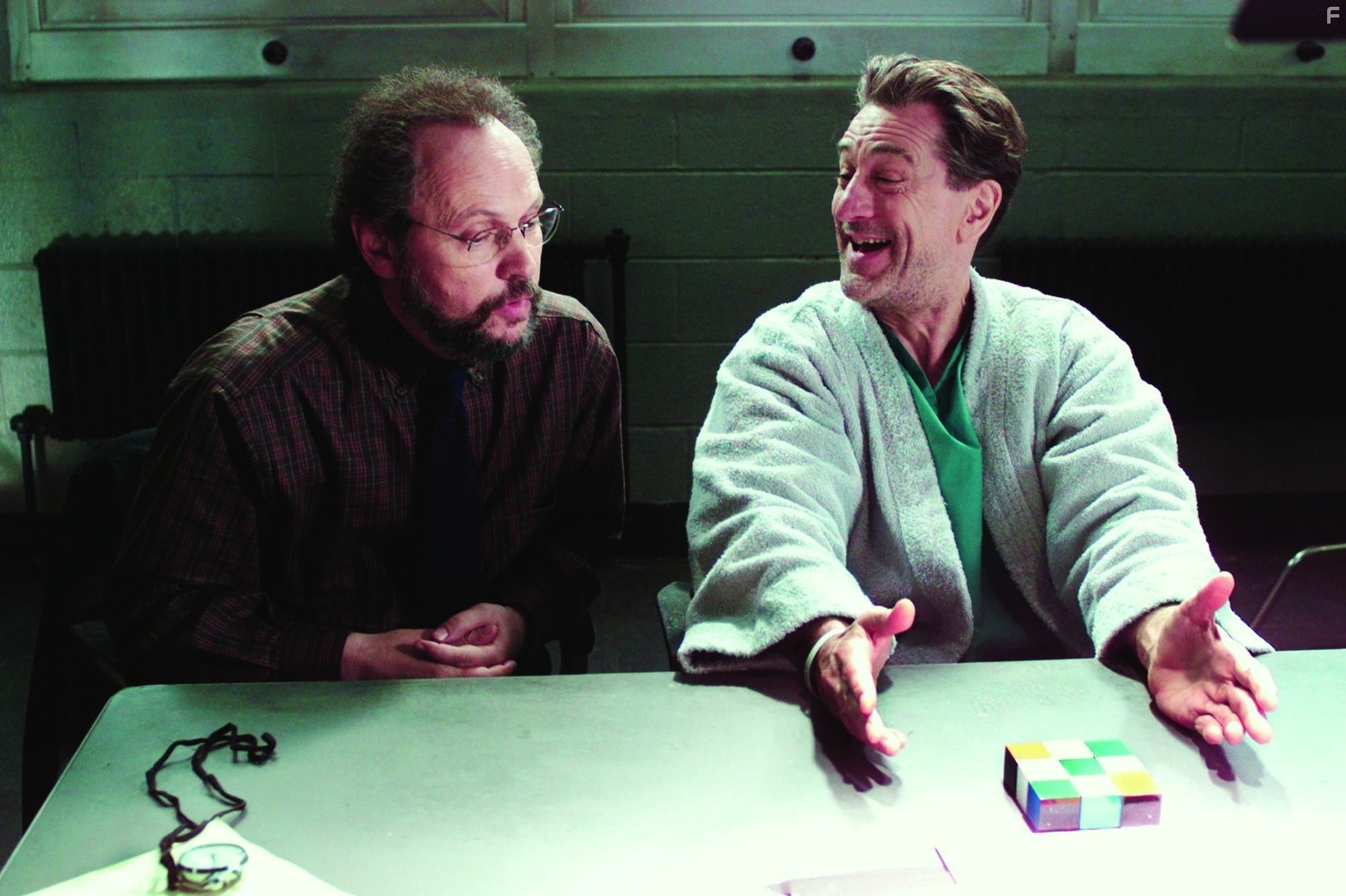 Robert De Niro and Billy Crystal in Анализируй это (1999)