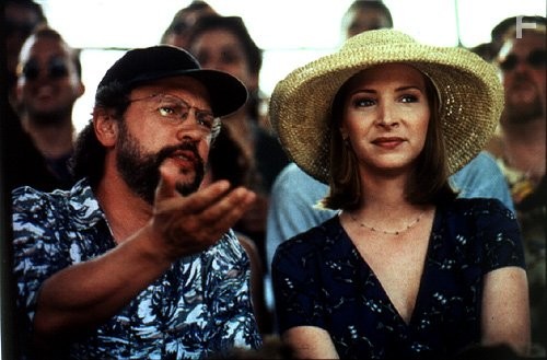 Ben and Laura at a game