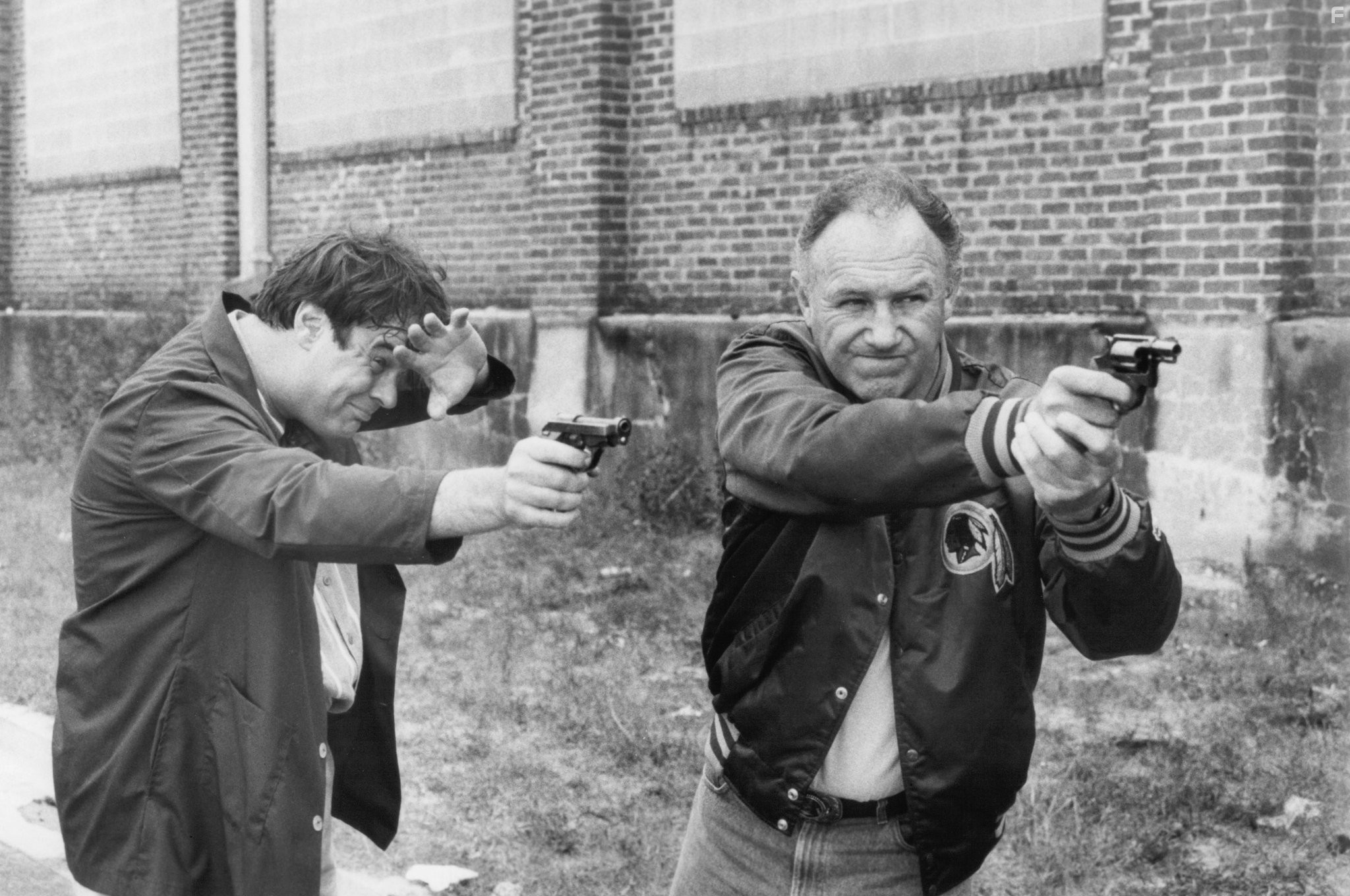 Dan Aykroyd and Gene Hackman in Большой калибр (1990)